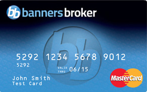 Banners Broker Prepaid Master Card